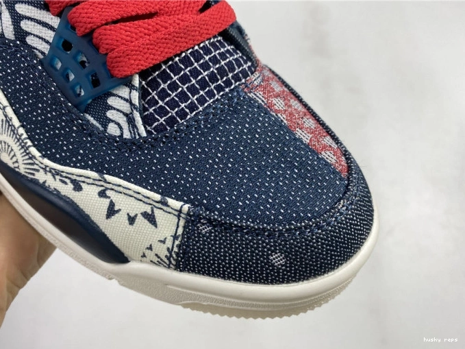 Cheap Husky Air SE 4 CW0898-400 Retro Jordan Sashiko 0720